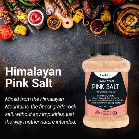 Himalayan Pink Salt Jar (5 lbs)
