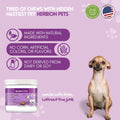 Herbion Joint Care Dog Chews: Natural Ingredients, No Corn, No Artificial Colors or Flavors, Not Derived from Dairy or Soy, and Made in the USA