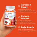 Herbion Multivitamin Gummies for Kids provides increased energy, immune support, and daily growth for growing bodies