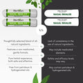 Herbion Nasal Inhaler provides a natural, non-medicated alternative with a gentle formula providing pure herbal experience