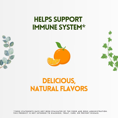 Zinc Echinacea and Vitamin C Lozenges comes in delicious, natural Cherry and Orange flavors